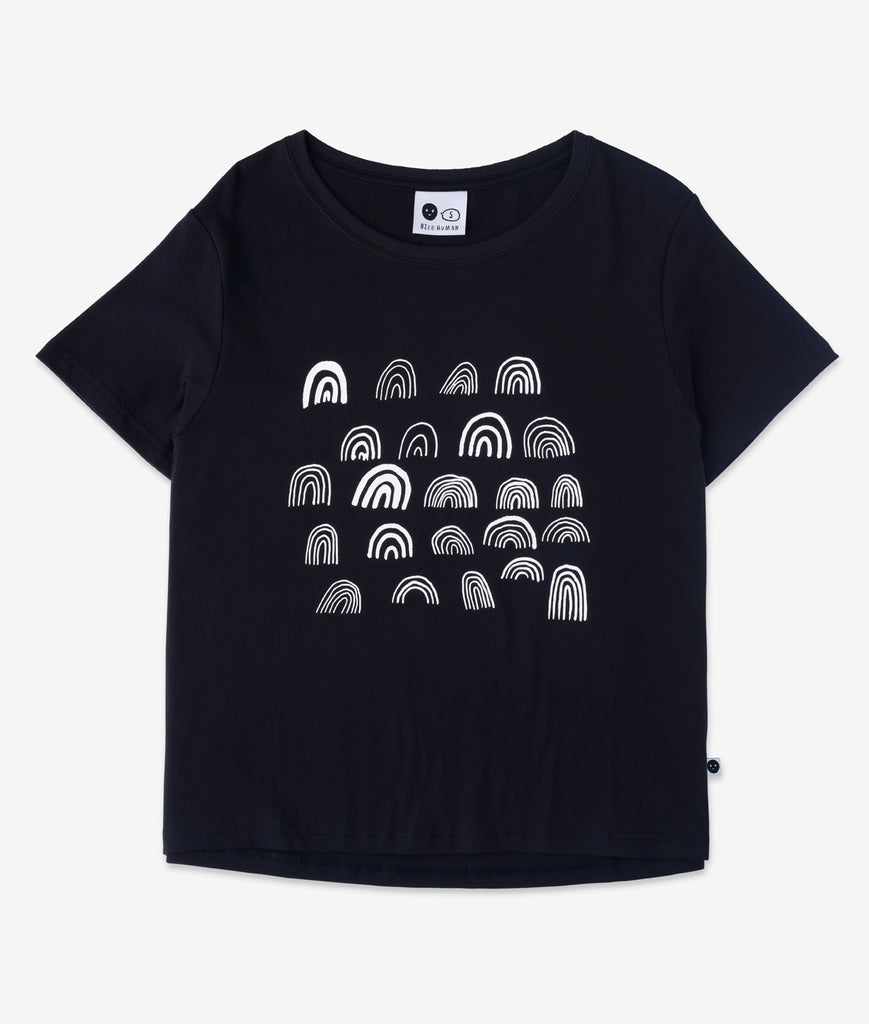 Nicehuman Types Of Rainbows Tee